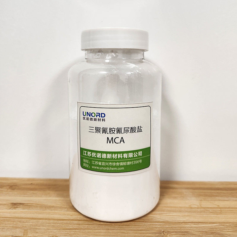 Halogen Free Fire Retardant Rubber Environmentally Friendly Melamine Cyanurate MCA Nitrogen Containing High Efficiency